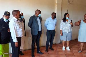 MEC AND PRINCIPALS ASSESS DAMAGES CAUSED BY FLOODS